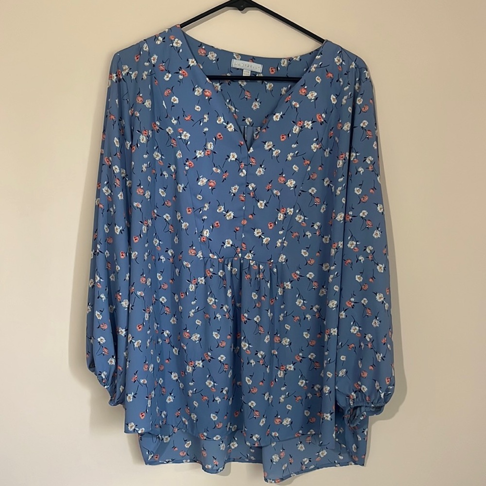 MaryBelle floral blouse